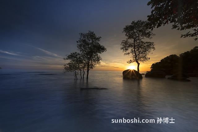 夢見自己掉進大海